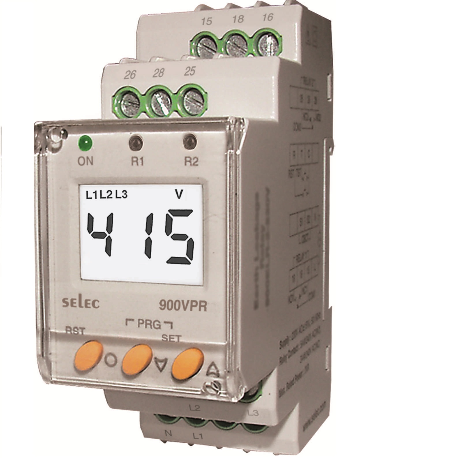 Relay bảo vệ điện áp 900VPR -2